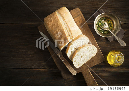 Olive oil with bread 19136945