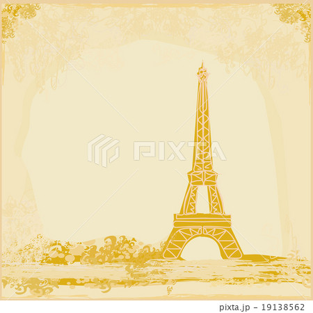 Eiffel tower artistic background Eiffel tower artistic background 19138562