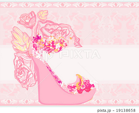 abstract shoes vintage poster abstract shoes vintage poster 19138658