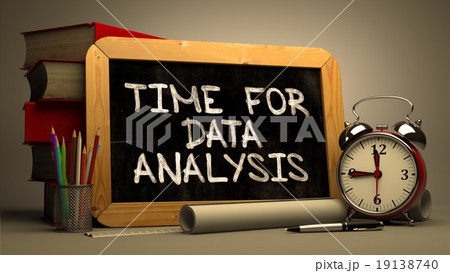 Time for Data Analysis Concept Hand Drawn on 19138740