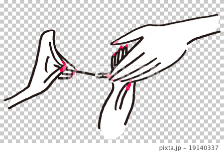 Nail female treatment nail salon 19140337