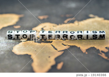 反テロメッセージ「STOP TERRORISM」 19140366