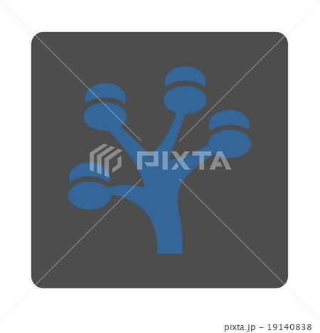 Money Tree Icon from Commerce Buttons OverColor Set 19140838