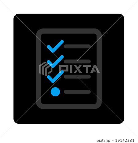 Checklist icon Checklist icon 19142231