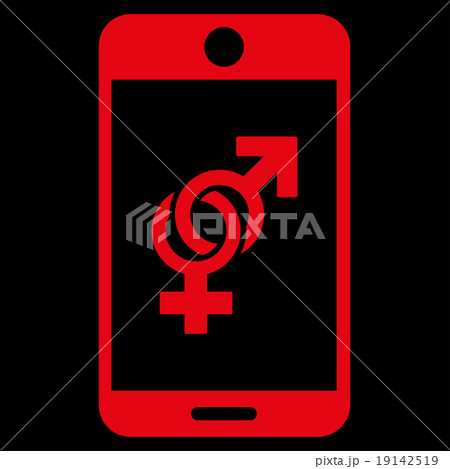 Mobile Dating Icon 19142519