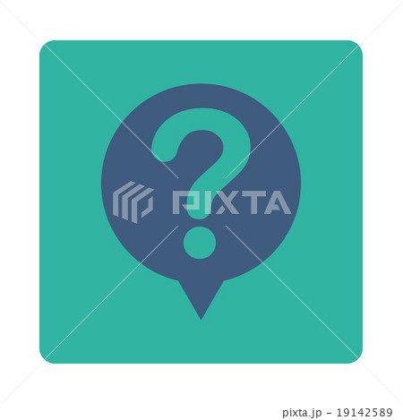 Status flat cobalt and cyan colors rounded button 19142589