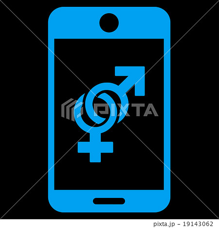 Mobile Dating Icon 19143062