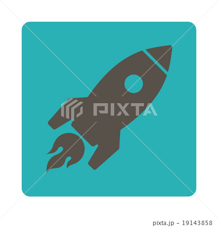 Rocket Launch Icon from Commerce Buttons...のイラスト素材 [19143858] - PIXTA