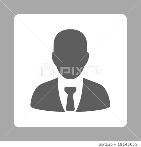 Businessman Icon from Commerce Buttons OverColor Set 19145055
