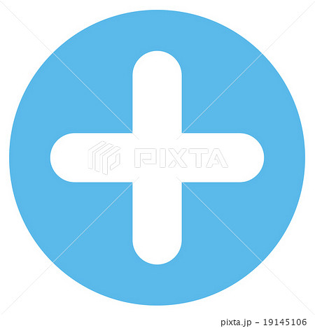 Create flat blue color iconのイラスト素材 [19145106] - PIXTA