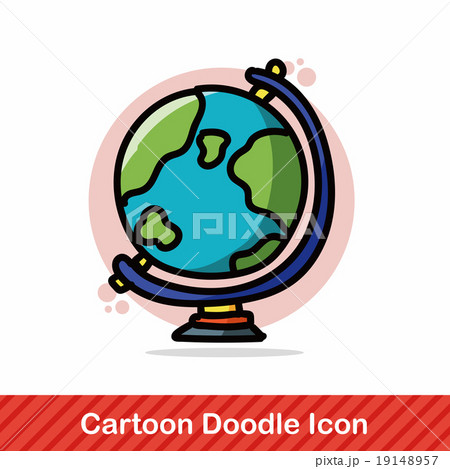 globe color doodle 19148957