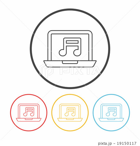 music player line icon 19150117