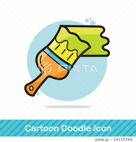 paintbrush color doodle 19150566