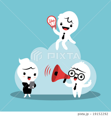 cloud computing concept business illustration 19152292