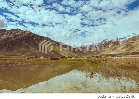 View of Zanskar Valley around Padum villange View of Zanskar Valley around Padum villange 19152846