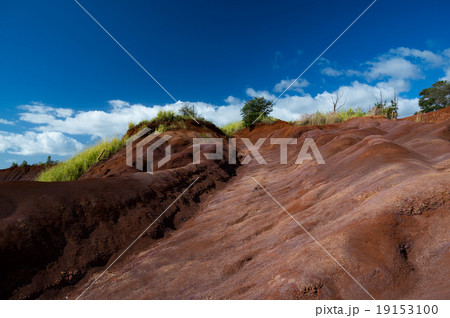 カウアイ島の赤土 カウアイ島の赤土 19153100