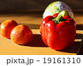 fresh vegetables tomato pepper on the kitchen 19161310