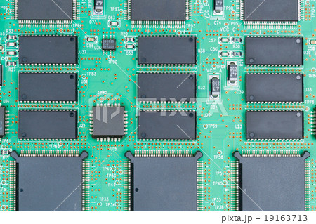 PC基盤の真俯瞰撮影 PC基盤の真俯瞰撮影 19163713