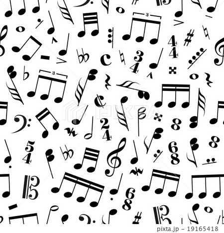 Many music signs and note on white background 19165418
