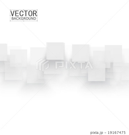 Vector white squares.  19167475