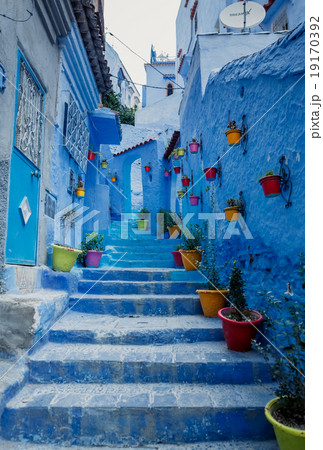 Chefchaouen - Blue village in Morocco 19170392