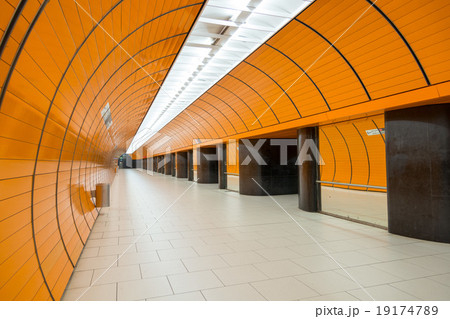 Marienplatz underground station in Munich, Germany 19174789