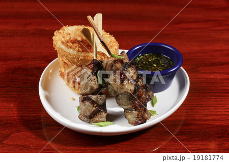 pork ppq and squid ring fried 19181774