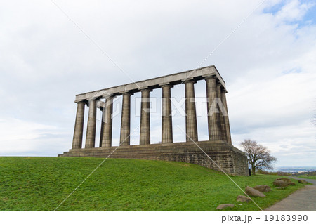 Unfinished National Monument on Calton Hill, UK. 19183990
