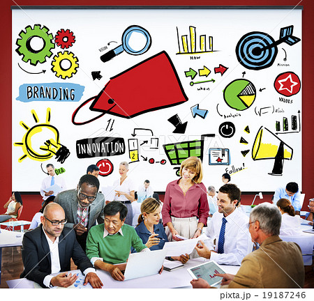 Branding Marketing Advertising Identity Business Trademark Conce 19187246