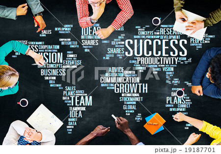 Success Growth Vision Ideas Team Business Plans Connect Concept Success Growth Vision Ideas Team Business Plans Connect Concept 19187701