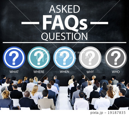 Frequently Asked Questions FAQ Problems Concept Frequently Asked Questions FAQ Problems Concept 19187835