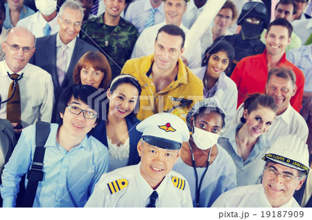 Diverse Business People Successful Career Concept Diverse Business People Successful Career Concept 19187909