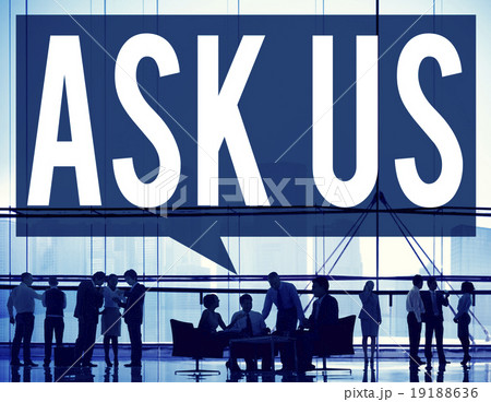 Ask us Contact Information Assistance Advice Concept 19188636