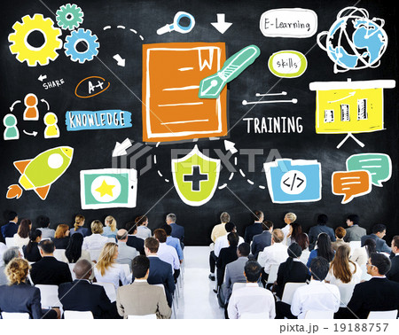 Business People Training Strategy Seminar Conference Concept 19188757