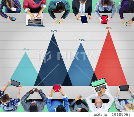 Business Data Analysis Strategy Marketing Graph Concept 19189065