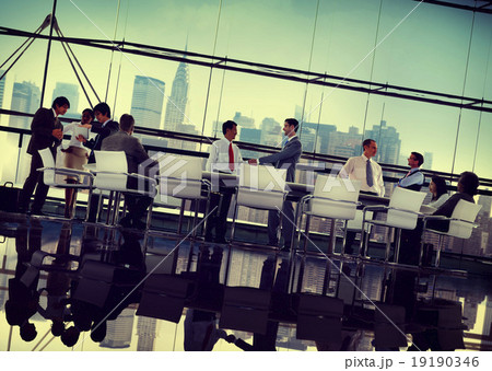 Business People Meeting Discussion Communication Concept 19190346