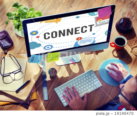 Connect Connection Networking Communication Concept Connect Connection Networking Communication Concept 19190470