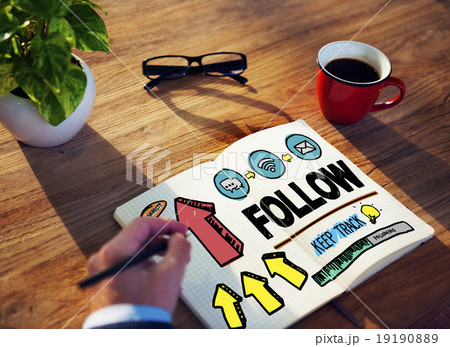 Follow Follower Following Connecting Networking Social Concept Follow Follower Following Connecting Networking Social Concept 19190889