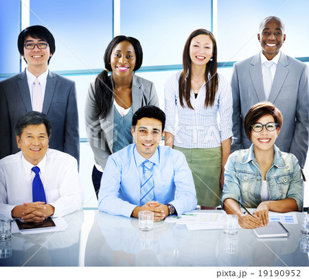 Business People Meeting Discussion Communication Concept Business People Meeting Discussion Communication Concept 19190952