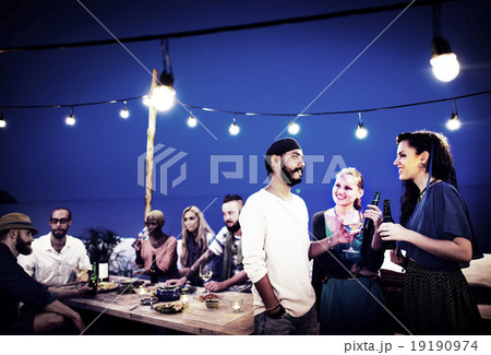 Diverse Ethnic Friendship Party Leisure Happiness Concept Diverse Ethnic Friendship Party Leisure Happiness Concept 19190974