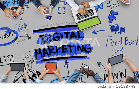 Digital Marketing Branding Strategy Online Media Concept Digital Marketing Branding Strategy Online Media Concept 19193748