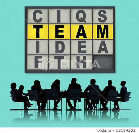 Team Puzzle Problem Solving Corporate Connection Concept Team Puzzle Problem Solving Corporate Connection Concept 19194203