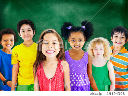 Kids Children Diversity Happiness Group Cheerful Concept Kids Children Diversity Happiness Group Cheerful Concept 19194308