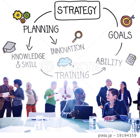 Strategy Planning Vision Tactic Goal Concept Strategy Planning Vision Tactic Goal Concept 19194359