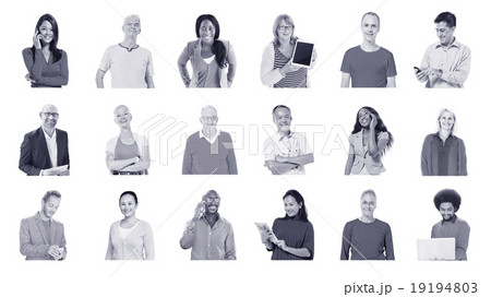Diverse People Global Communications Technology Concept 19194803