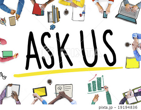 Ask Us Help Support Response Information Concept 19194836
