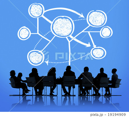 Connection Global Communications Corporate Networking Concept 19194909
