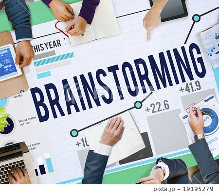 Brainstorming Business Analysis Strategy Research Concept Brainstorming Business Analysis Strategy Research Concept 19195279