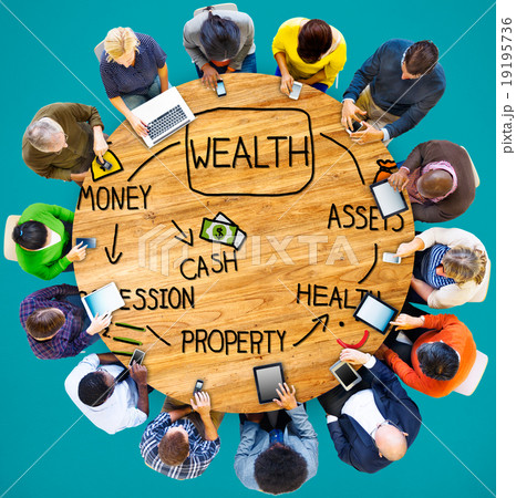 Wealth Money Possession Investment Growth Concept 19195736