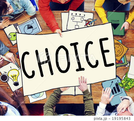 Choice Challenge Making Decision Selection Concept 19195843